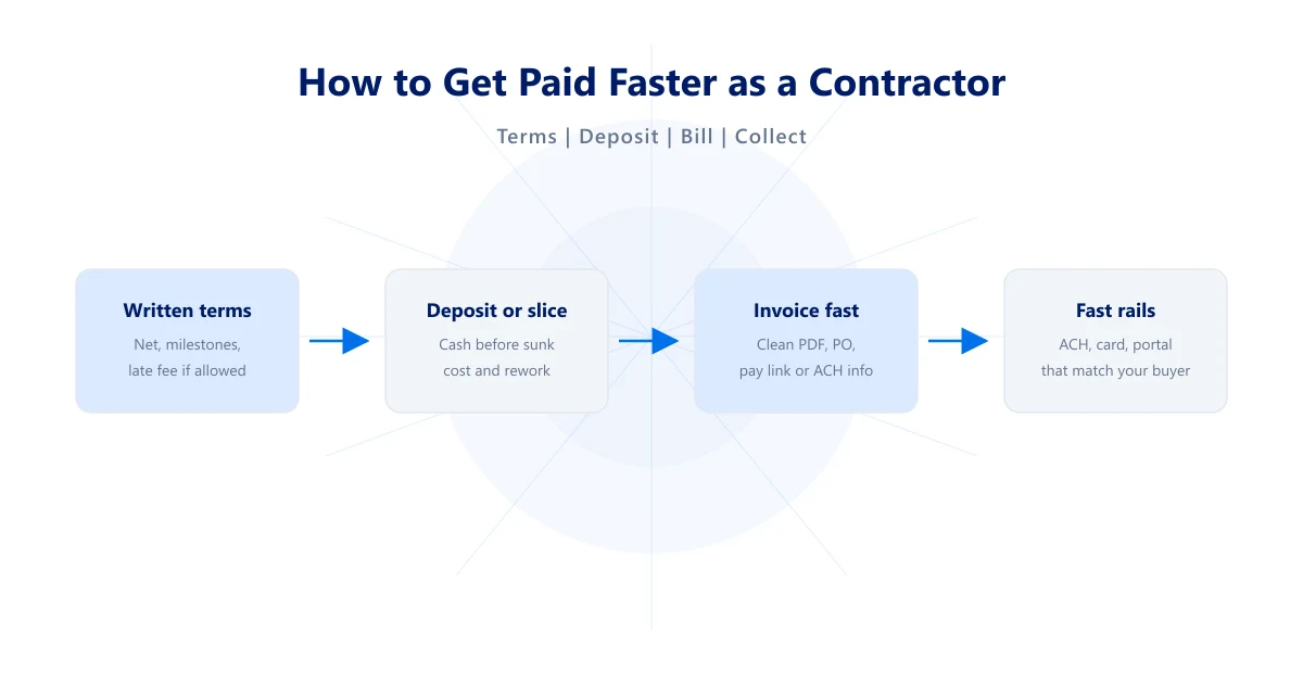 Get Paid Faster as a Contractor 2026 | Invoice Mama