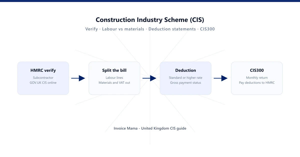 UK Construction Industry Scheme: contractor guide 2026